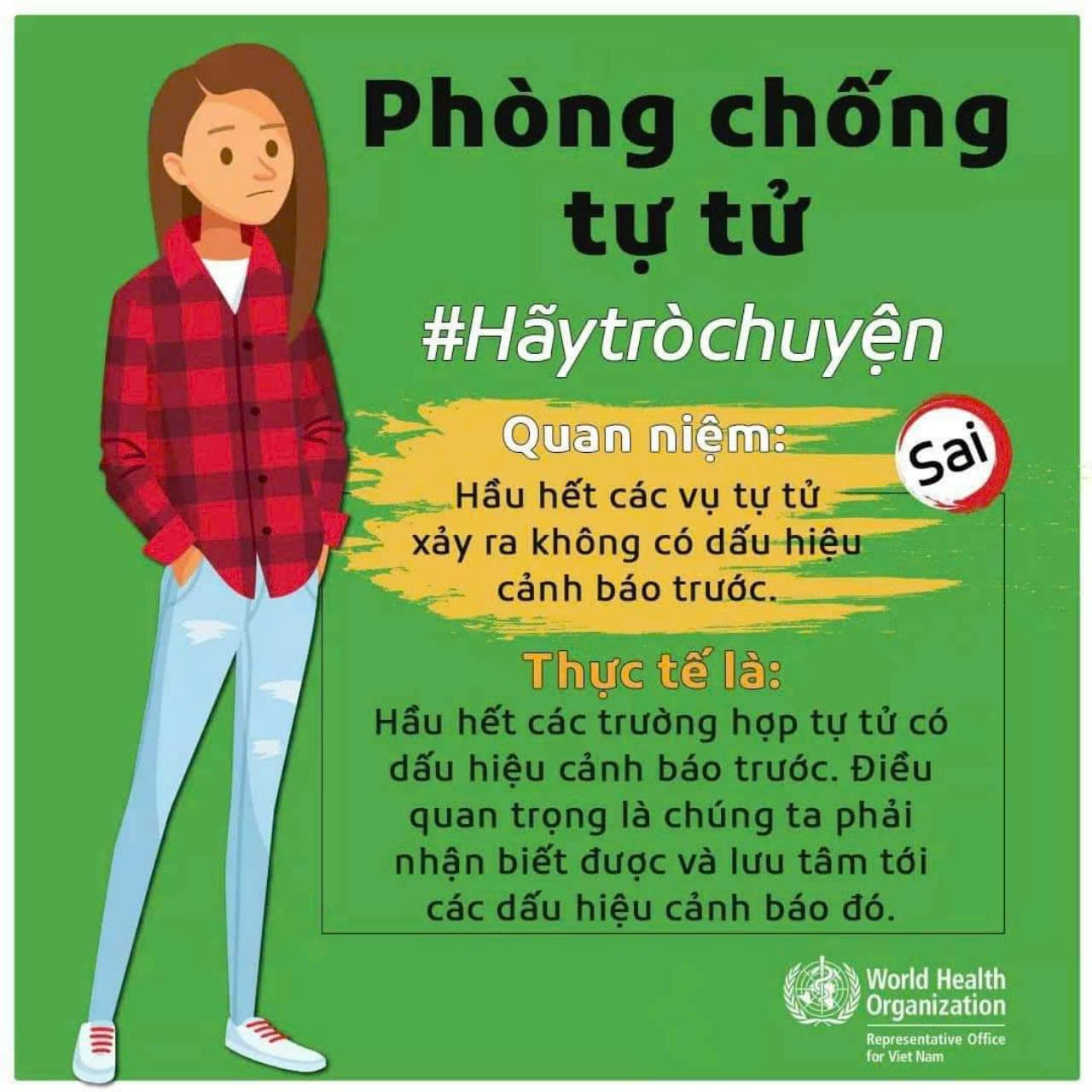 HƯỞNG ỨNG NGÀY THẾ GIỚI PHÒNG, CHỐNG TỰ TỬ 10/9/2024