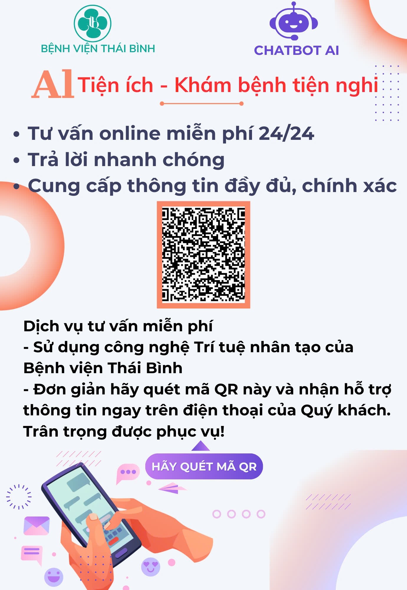 Al TIỆN ÍCH - KHÁM BỆNH TIỆN NGHI