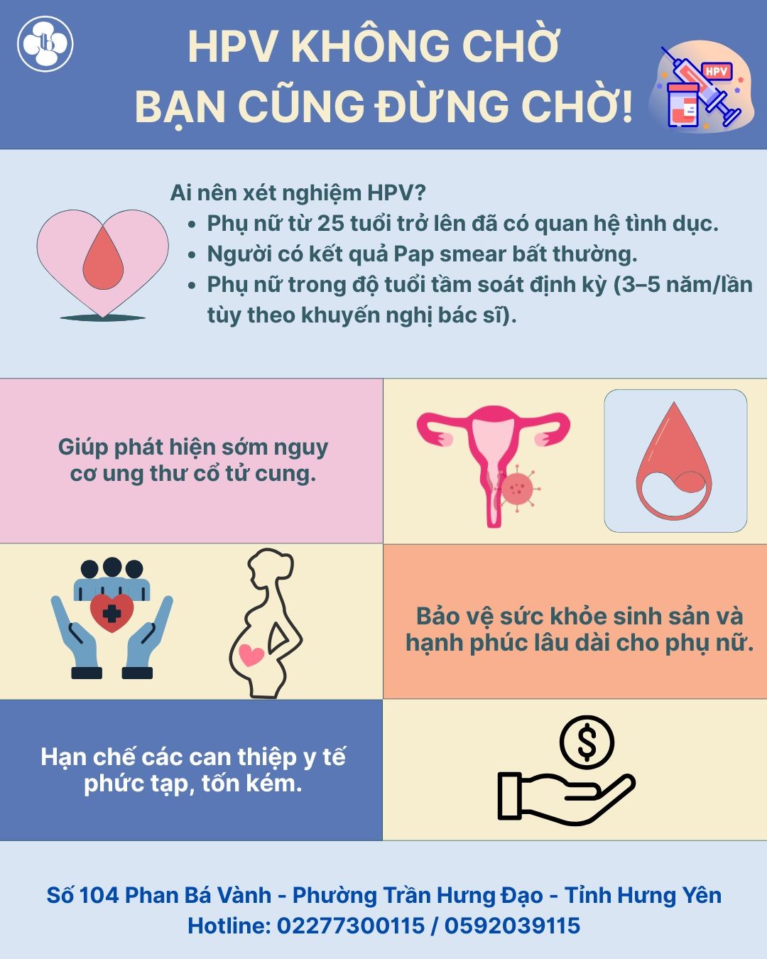 TẦM SOÁT SỚM - BẢO VỆ TRỌN ĐỜI