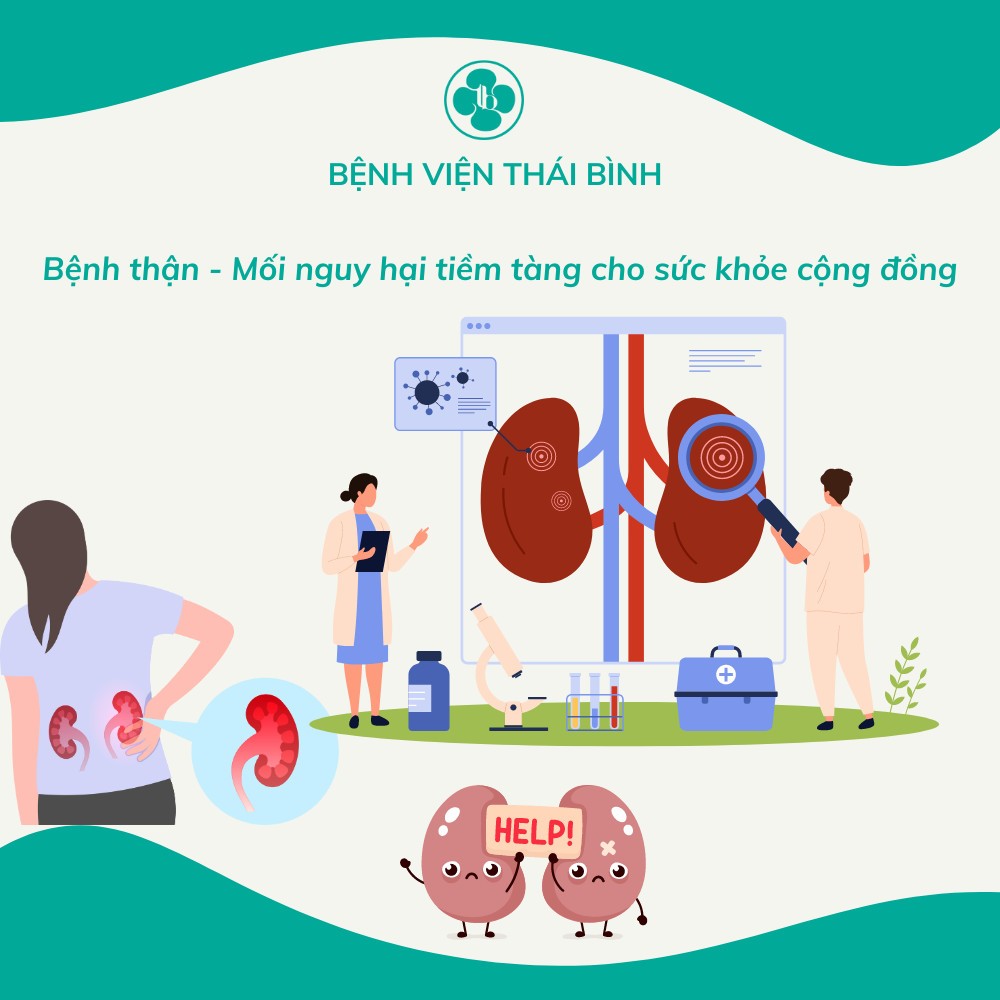 Bệnh thận- Mối nguy hại tiềm tàng cho sức khỏe cộng đồng