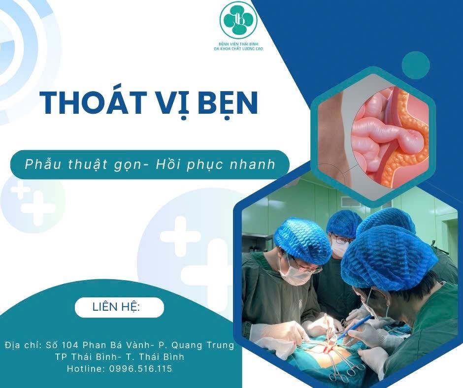 NAM GIỚI CẢNH GIÁC NGUY CƠ MẮC THOÁT VỊ BẸN