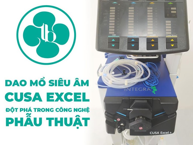 Dao mổ siêu âm Cusa Excel - Đột phá trong công nghệ phẫu thuật