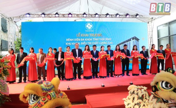 Khai trương Bệnh viện Thái Bình-Đa khoa chất lượng cao
