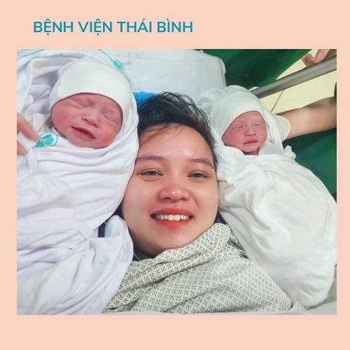 CẬN CẢNH ĐÓN SONG SINH TẠI BỆNH VIỆN THÁI BÌNH