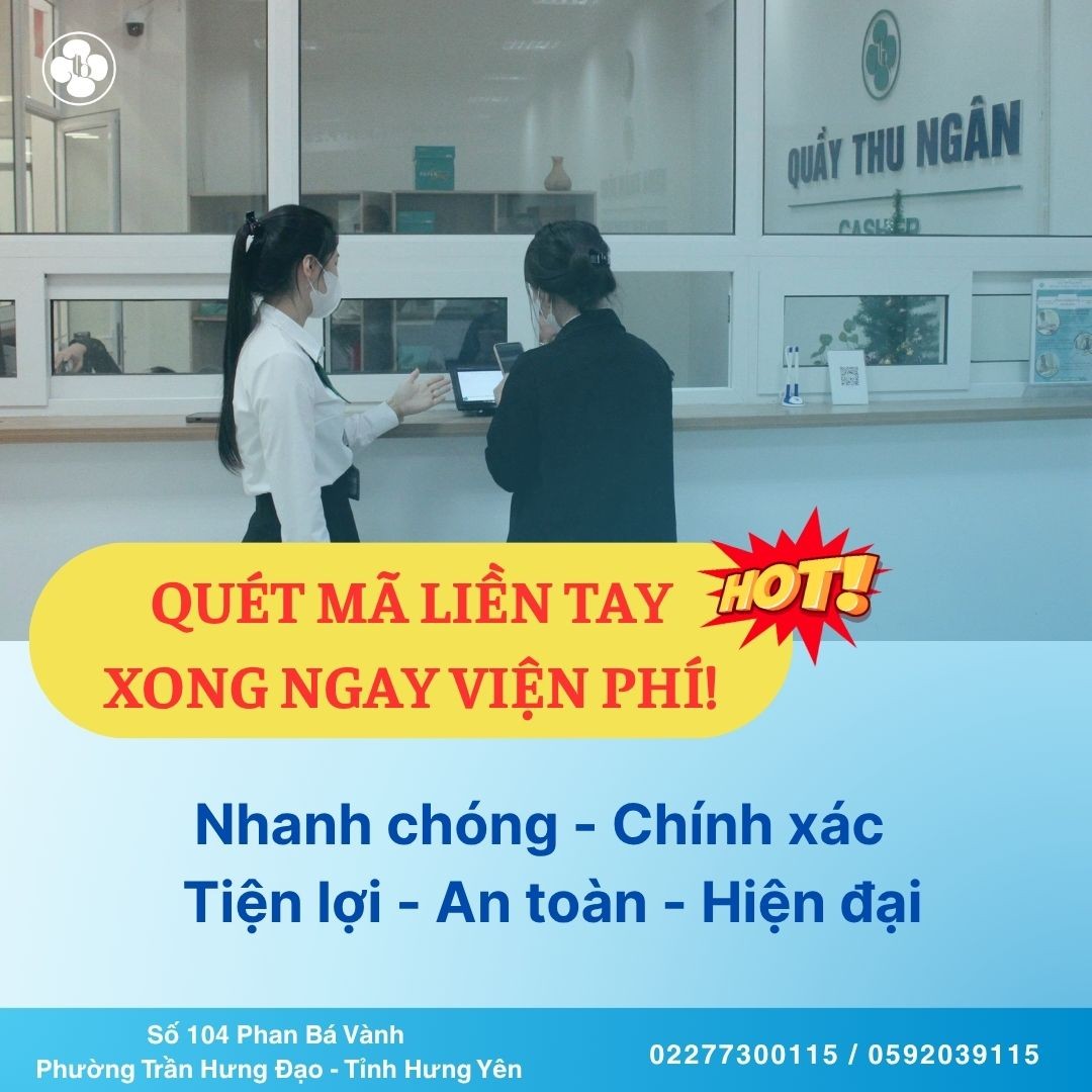 THANH TOÁN VIỆN PHÍ DỄ DÀNG HƠN VỚI QR ĐỘNG – NHANH, GỌN, AN TOÀN!