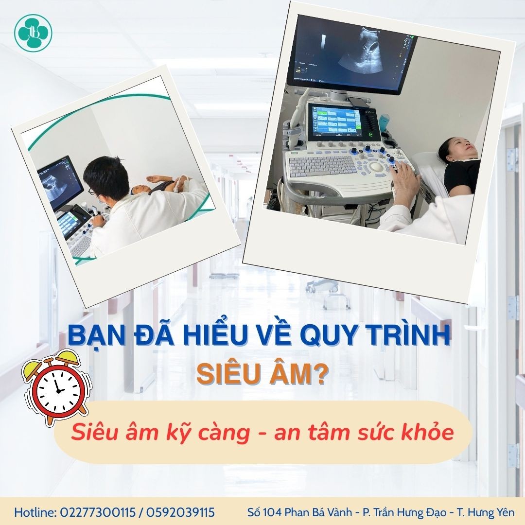 THÔNG TIN MỚI NHẤT VỀ QUY TRÌNH SIÊU ÂM 2025