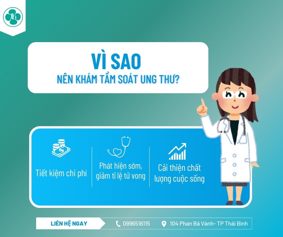 TẦM SOÁT UNG THƯ- PHÁT HIỆN SỚM, CƠ HỘI CAO!