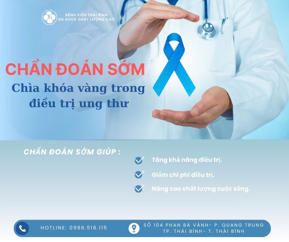 CHẨN ĐOÁN SỚM – CHÌA KHÓA GIÚP ĐẨY LÙI UNG THƯ